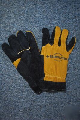 New nfpa firefighter plus gloves - size small