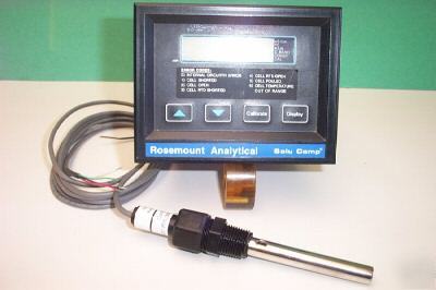 Rosemount solucomp conductivity analyzer w/ sensor 