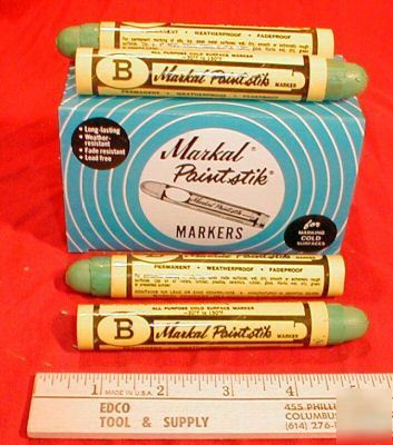 New markall green paintstick markers for cold surfaces 