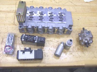 New misc. ckd valves, mufflers, and other ~ ~surplus~