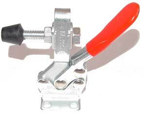 2 medium vertical toggle clamps tool metalworking/wood
