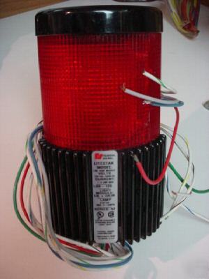 Federal signal - light stak - red 