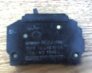 Ge general 40 amp 1 pole TQ1140 tq circuit breaker