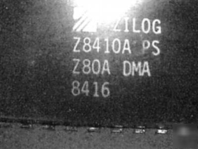(3) zilog Z80A dma cpu 8-bit microprocessor, dip,nos