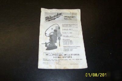 Milwaukee electromagnetic mag drill press 4203 