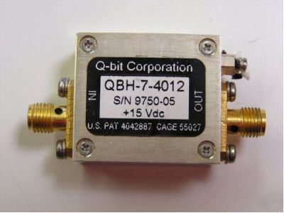 Q-bit qbh-7-4012 amplifier 100 to 2000 mhz
