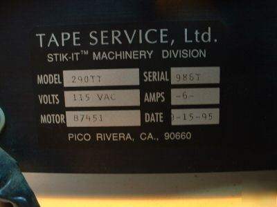 Stik-it tape applicator double sided tape automatic