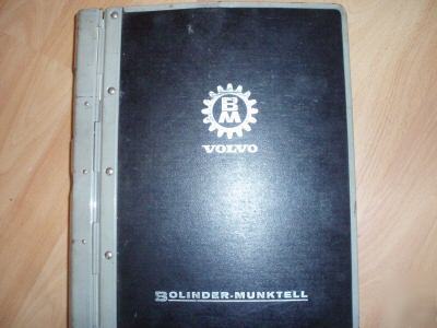 Volvo tractor service parts manuals