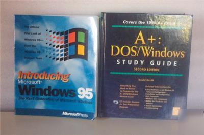 Microsoft windows 95 & a+ dos/window study guide manual