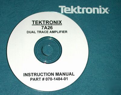 Tektronix 7A26 service manual