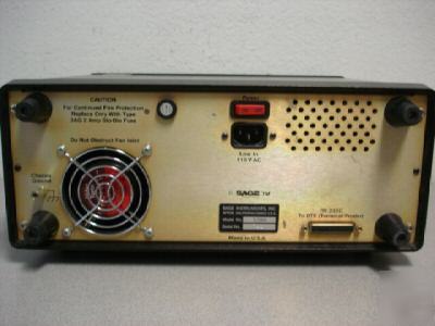 Sage instruments 930A T1 / DS1 communications test set 