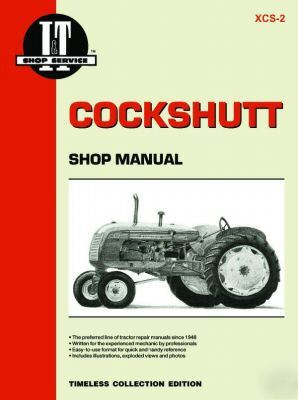 Cockshutt i&t shop service repair manual csh-2