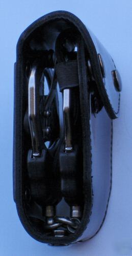 Fbipal e-z grab asp chained handcuff case model kc (hg)