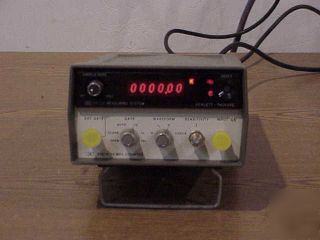 Hp #5300A/5301A measuring system/10 mhz counter