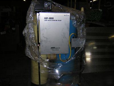 New industrial water filtration system, agp-4000 by del 