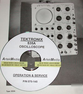 Tek 535A scope instruction manual (operating & service)