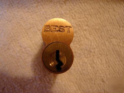Best lock combinated core & keys d keyway, 6 pin / 612