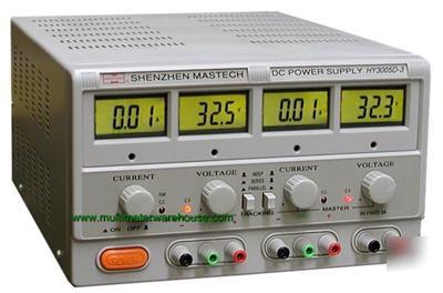 Mastech variable triple-ouput dc power supply 30V @ 5A