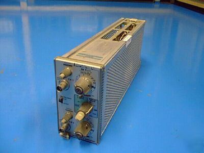Tek. 7A18. 75MHZ. dual trace oscilloscope amplifier.