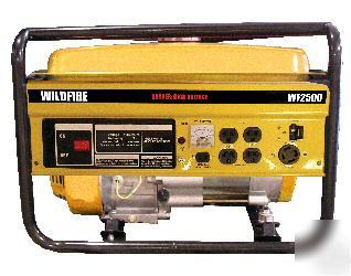 Wildfire 2500 watt gas powered electric generator 