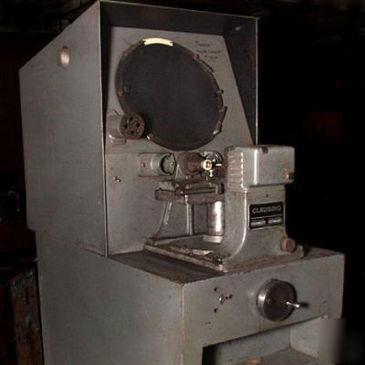 ~ clausing ~ optical comparator ~ model: 4810 ~