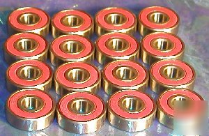 16 in-line skate abec-7 sealed bearing ball bearings