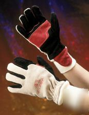 Alliance level 3 leather firefighting gloves - medium