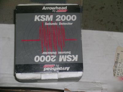 Arrowhead ksm 2000 seismic detector vault safe detector
