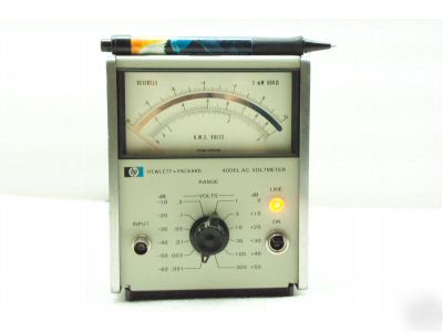 Hewlett packard hp 400EL ac voltmeter