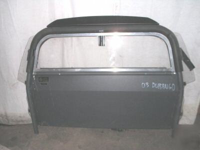 03 durango police vehicle partition inmate divider 
