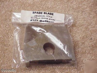 3-3/4 allied flat bottom spade blade mod. 10DEG per sd