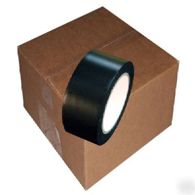 9 rolls of black cvt-636 vinyl tape 2
