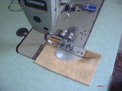 Heavy duty sfold 1-1/4 industrial sewing machine hemmer