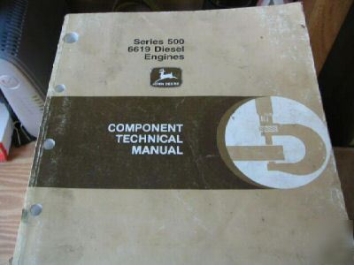 John deere 6619 engines component technical manual