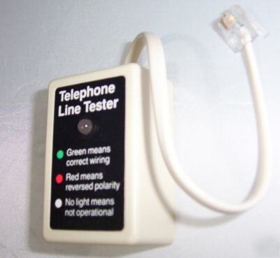 New telephone line tester in package