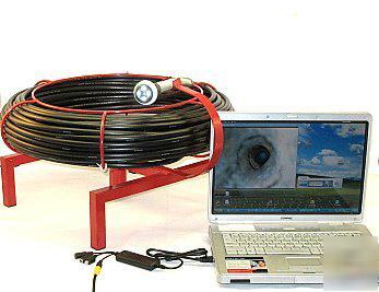 Sewer, drain, septic color camera video inspection sys