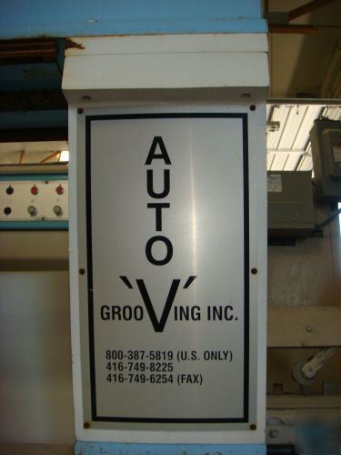 V-groover solid surface fabricating machine