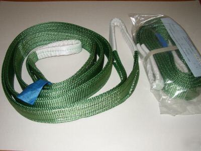 Two moving slings / tow / lifting / strap 2PLY 2