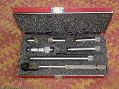 Starrett no.823 inside micrometer with case