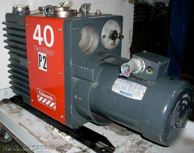 Edwards E2M40 2-stage high vacuum pump 