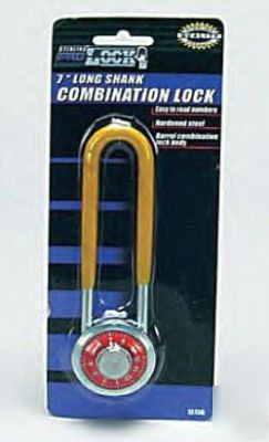 Lot (02) combination locks w/ long 7