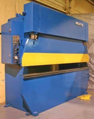 110 ton x 13' pexto lvd hydraulic press brake