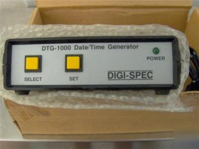 Digi-spec dtg-1000 date/time generator ntsc rs-170-a