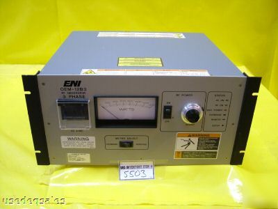 Eni oem-12B3 rf generator oem-12B3-02