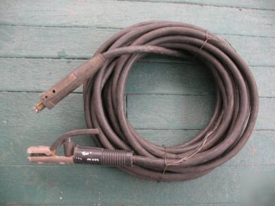 1/0 heavy duty welding cable / lead w/ electrode holder