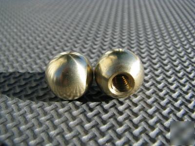 2 pieces brass ball 5/8 diameter tesla coil spark gap
