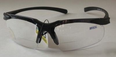 Apex safety glasses bifocal readers avis clear 1.5