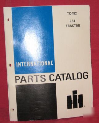 Iinternational 284 tractor parts catalog rev 2 