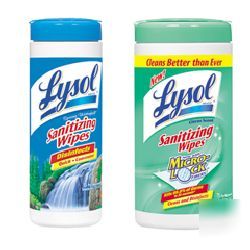 Lysol brand sanitizing wipes-rec 75501