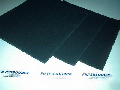 Paint booth filter 20X20 carbon odor voc adsorption pad